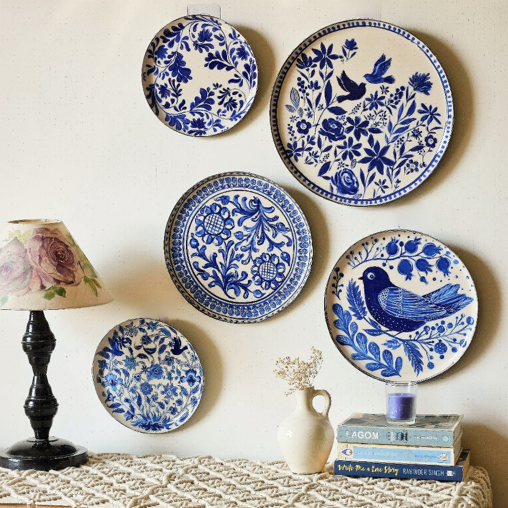 Dutch Blue Legacy Wall Plate Set of 5