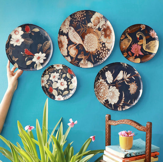 Blossoms of the East Wallplates Set of 5