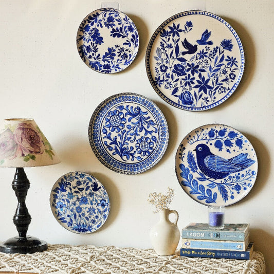 Dutch Blue Legacy Wall Plate Set of 5