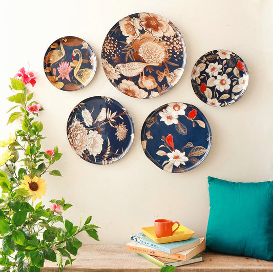 Blossoms of the East Wallplates Set of 5